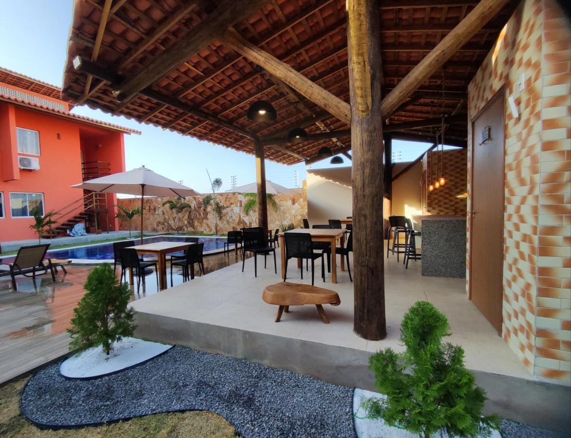 Casa Na Praia Com Piscina 路易斯科雷亚 外观 照片