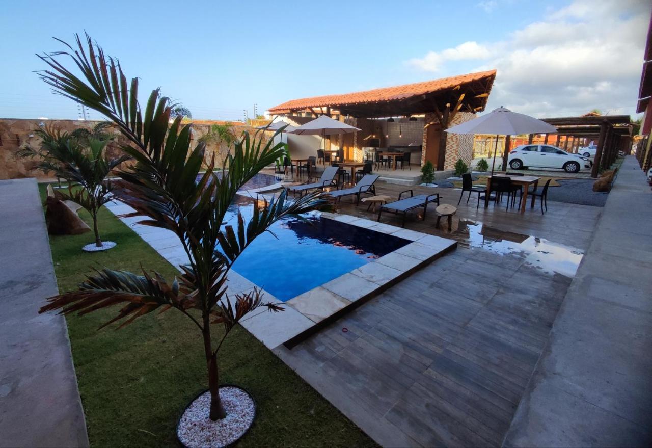 Casa Na Praia Com Piscina 路易斯科雷亚 外观 照片