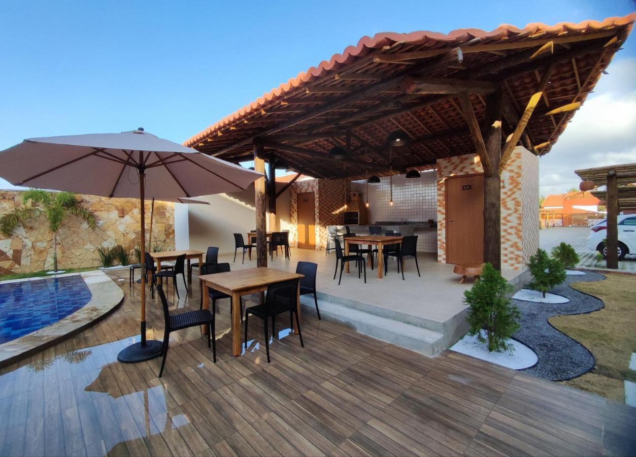 Casa Na Praia Com Piscina 路易斯科雷亚 外观 照片