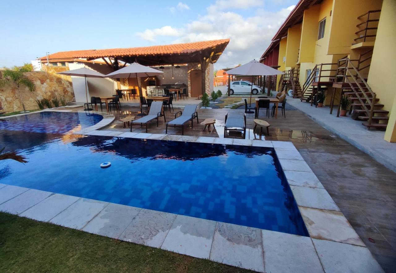 Casa Na Praia Com Piscina 路易斯科雷亚 外观 照片