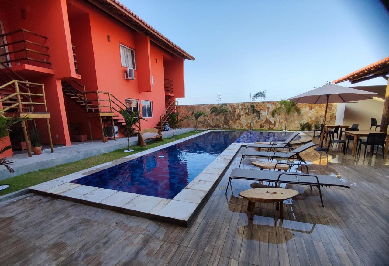 Casa Na Praia Com Piscina 路易斯科雷亚 外观 照片